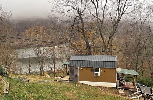 Meadow Bridge House | Tiny home overlooking the river with SPECTACULAR VIEWS and lots of extras!