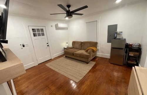 Ocean View House | Tiny House Near Beach & Naval Base - Privacy Fence