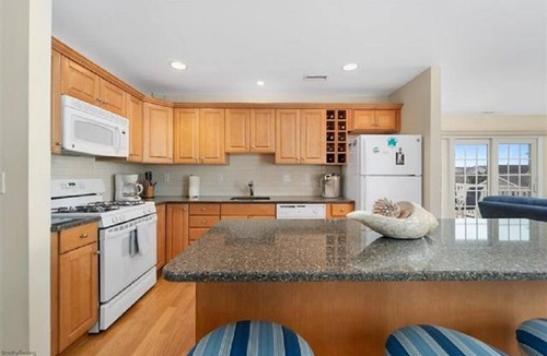 North Wildwood Condo | Top floor condo w ocean views, two blocks to the beach