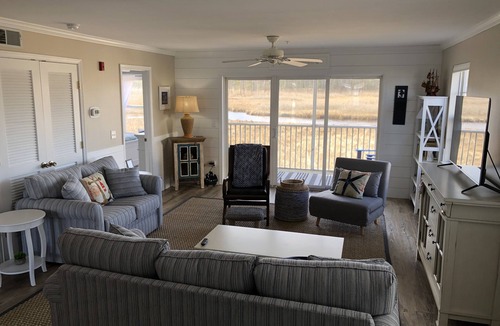 Ocean View Condo | Tranquil escape in Bethany Bay. Relax at the 2 BR Condo with nature views.