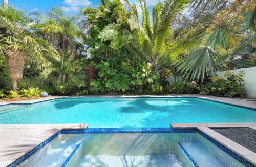 Biscayne Park House | Tropical Oasis! Renovated 3BR Home, Heated Pool, BBQ