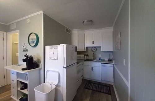 North Myrtle Beach Condo | Turtles Nest - private beach access, inlet/partial ocean views. New kitchen 2025