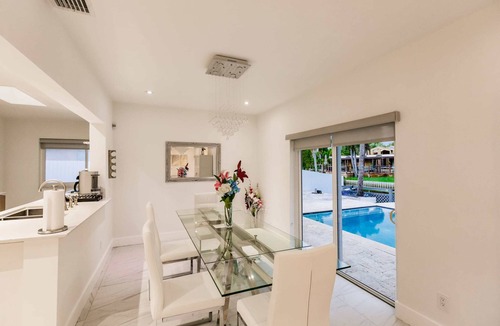 Aventura House | Uhost AI | 5BR Miami | Heated Pool & Water View
