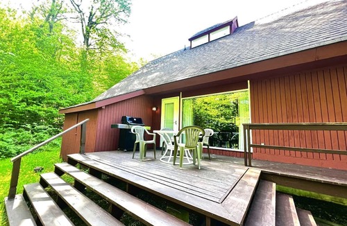 Stratton and Bromley Ski Areas Cabin | Unbelievable Cabin with Amazing Sights and Fire Pit in Winhall, Vermont