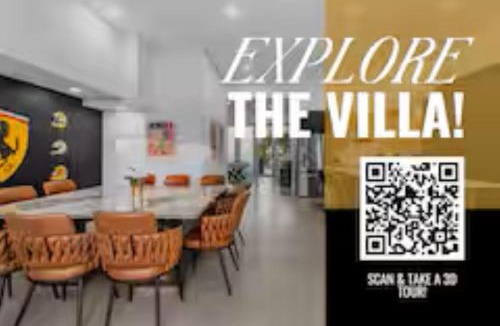 Golden Glades Villa | Unique Private Racing Track Villa in Miami Cinema