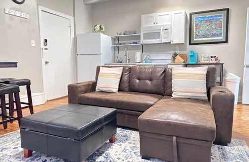Fan District Apartment | Urban Bloom King Bed 2TVs Free Parking Museums