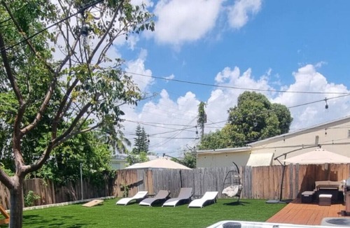 North Andrews Gardens House | Vibrant Family Home w/ Hot Tub, BBQ, & Kids' Park