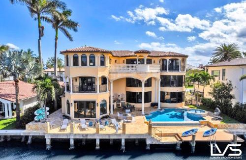 Delray Beach Shores House | Villa Rhodes Palatial Waterfront Beach Estate