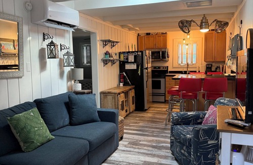 Rehoboth by the Sea Cottage | Vintage Dog-friendly Dewey Beach Cottage - 125 steps to the beach!