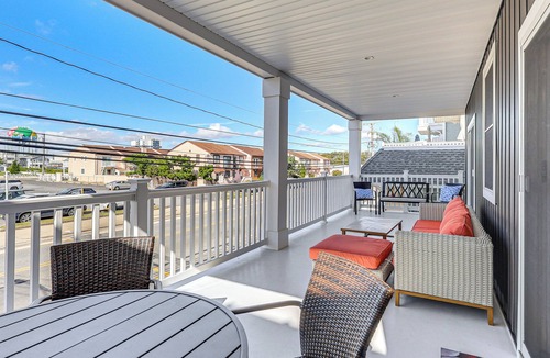 Cape May - Wildwood Apartment | Walk to Beach & Moreys Piers: Family Getaway!