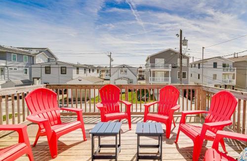 South End House | Walk to Beach: Ocean City Home w/Deck & Views!