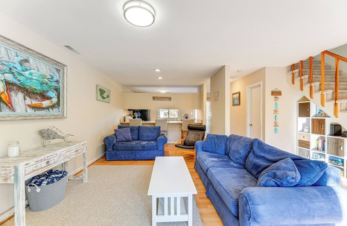 Bethany Beach House | Walk to Bethany Beach Boardwalk: Coastal Retreat