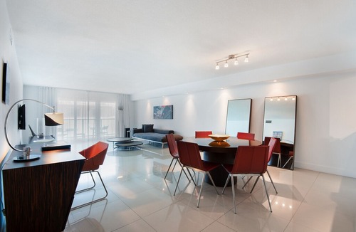 Bal Harbour Apartment | Walk to the beach from your spacious one bedroom with private balcony.