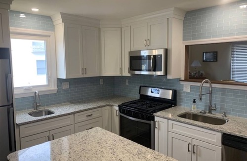 North Cape May House | Walk to the Delaware Bay! Short drive to Cape May beaches and Wildwood