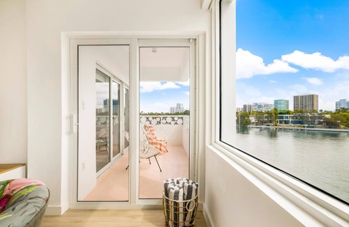Bay Harbor Islands Apartment | Waterfront 2BR/2BA Apt with Stunning Views