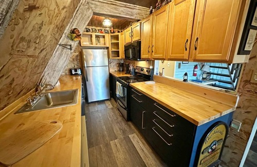 Colington Harbour House | Waterfront A Frame Cottage Stunning Sunsets Family Fun