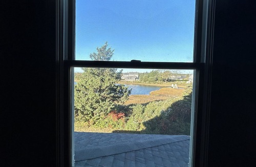 East Falmouth Cottage | Waterfront cape style cottage on private road with private beach access