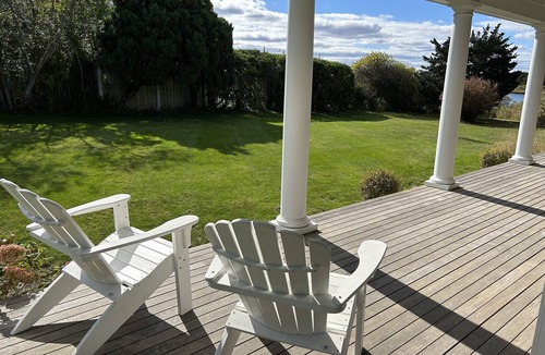 East Falmouth Cottage | Waterfront cape style cottage on private road with private beach access