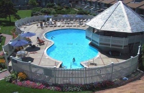 Hyannis Condo | Waterfront condo, Private Beach, Heated Pool, Walk to Ferries and town, Sleeps 8