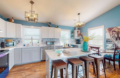 Point Harbor House | Waterfront getaway with sound views, washer/dryer, furnished deck, & AC