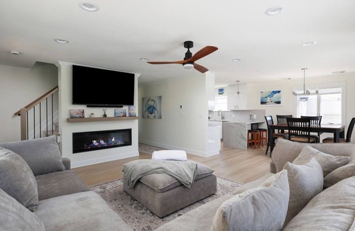 Ortley Beach House | Waterfront Lagoon Home | Private Bay Beach