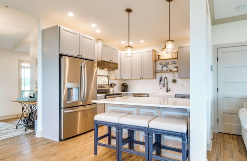 Ridge House | Waterfront Maryland Vacation Home: Private Beach!