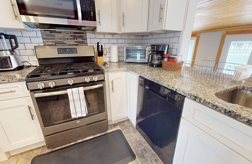 Mystic Island House | Waterfront oasis | 3BR | Game Room | Pet Friendly
