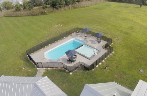 Wittman House | Waterfront Oyster Farmhouse Built 2018 with Pool/Fence and Dock-23 private acres