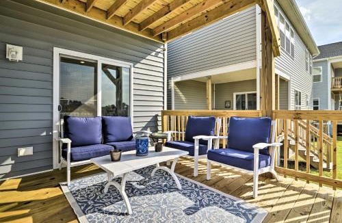 East Ocean View House | Waterfront Paradise w/Deck ~ 1/2 Mi to Beach