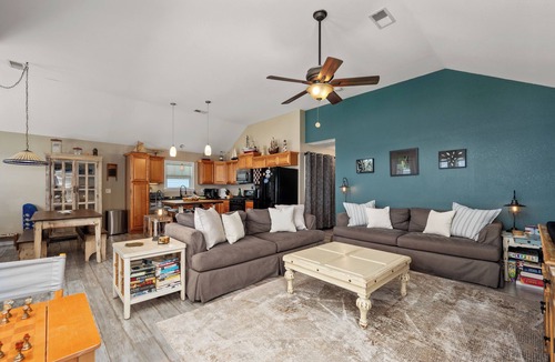 Colington House | WATERFRONT Property on KDH Bike Path with water access, bikes, kayak, and canoe