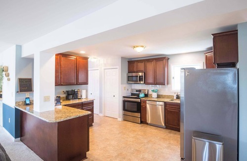 White Stone House | Waterfront Retreat w/Hot Tub, Game Room, Kayaks, 2 Kings, + more!