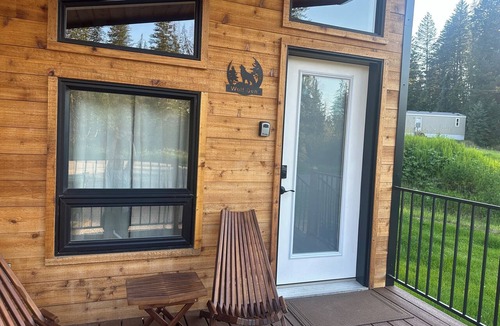 Martin City Cabin | Wolf Den Micro Cabin at Spotted Bear Retreat