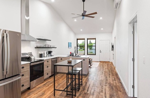 Polson House | Wolf-Themed Montana Duplex: Cozy 2BR Getaway with Fireplace & WiFi