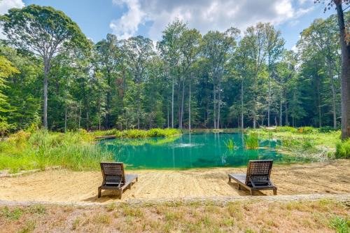 1/2 Acre Pond, Rec Room! Private Oasis in Nanjemoy