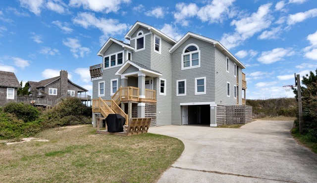 2440 - Solitude South - Oceanfront Duck Retreat | Sleeps 15 + Hot Tub
