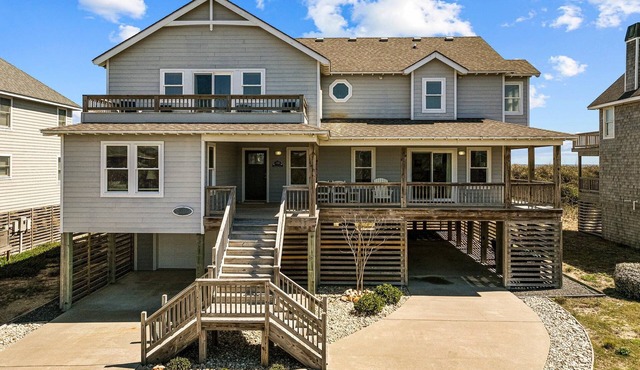 2500 - Cats Pause - Oceanfront Duck Retreat w/Elevator & Views