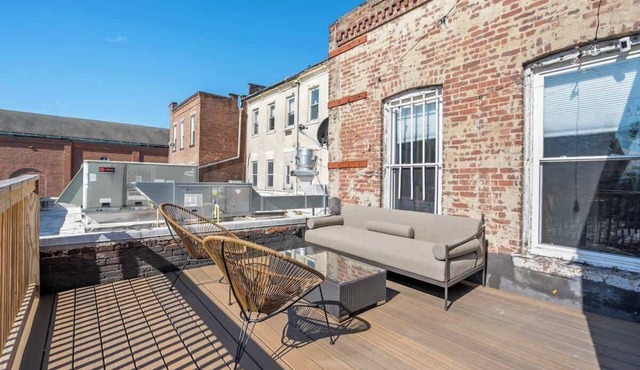 2BR w/Patio Metlife Stay | Near NYC, Views & PATH
