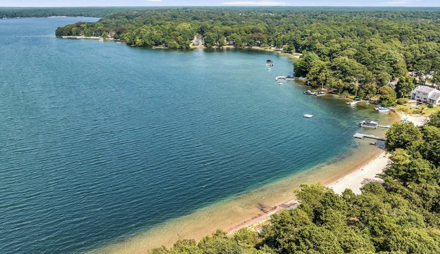 2BR Waterfront Beauty on Sandy Beach
