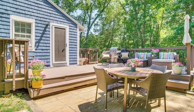 4 Mi to Bristol Beach! Coastal Retreat w/Pond