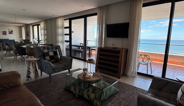 Accommodation Front - Marvellous 6 Sleeper Across Ushaka Marine World in Durban