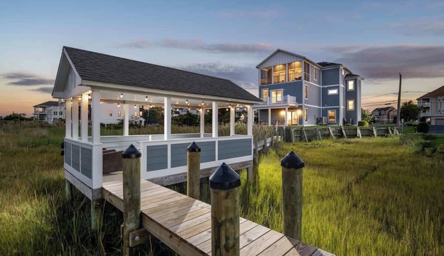 Anchor House | Pier, Boat Dock, & Gazebo Luxe Home