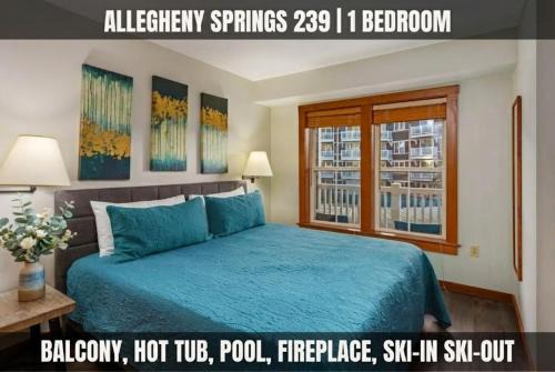 AS 239 Pool-View Panorama Ski-InOut King Bed Full Resort