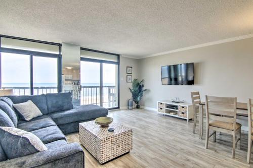 Balcony + Resort Perks: Beachfront Ocean City Gem