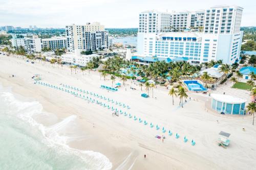 Beach and Downtown Hollywood