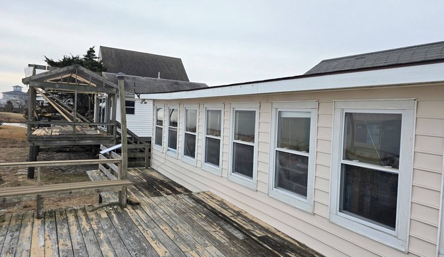 Beach house located on Pickering Beach, along Delaware Bay in Dover, DE.