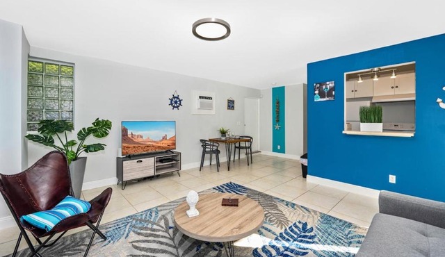 Beach Style Apartment With Patio- Unit #2