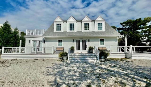Beautiful Large home on private beach with private pool and lots of living space