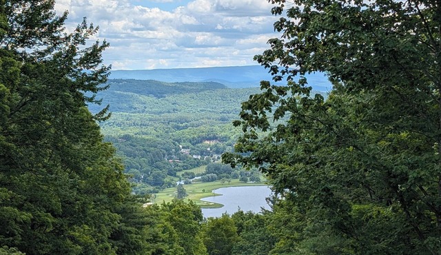 Beautiful views overlooking the Quechee