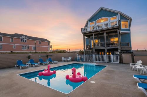 Blue Wave - KDH MP 7.5, Oceanfront, Heated Pool, Hot Tub, Pool Table, Pets OK, Flex Stays