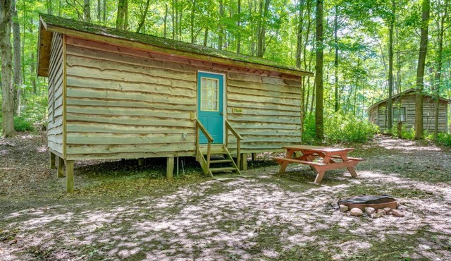 Cabin w/Lake Access at Letchworth Valley Resort